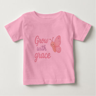 Haut de bébé papillon Grow With Grace pour filles