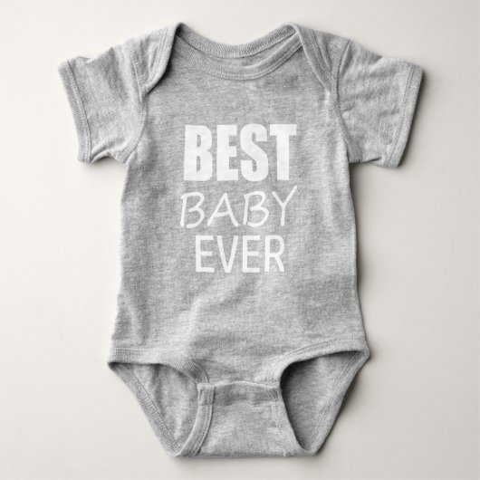 Haut de bodysuit bébé funky le meilleur (Devant)