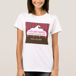 Haut de Cupcake Tshirt Rétro
