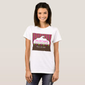 Haut de Cupcake Tshirt Rétro (Devant entier)