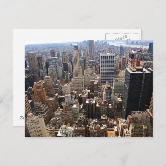 Haut de la carte postale (Devant / Derrière)