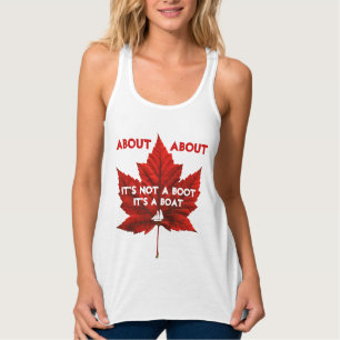 Haut de la page Funny Canada Débardeurs