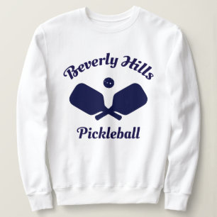 Haut de sweat de pickleball Navy Beverly Hills