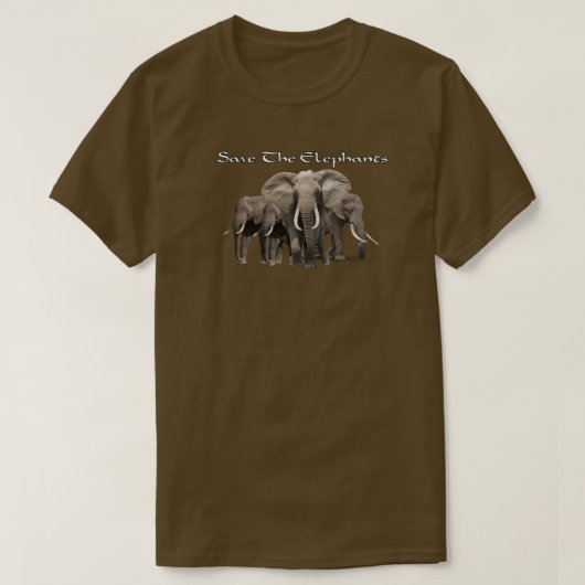 Haut de tank Éléphant d'Afrique (Design devant)