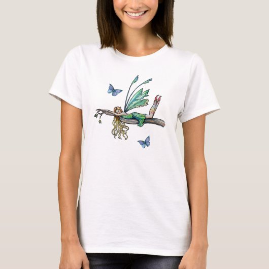 Haut de tank pour dames Fée et Papillons (Devant)