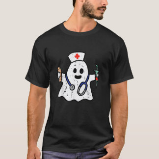 Haut de tenue de bloc fantôme d'infirmière Costume