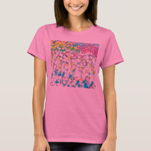 Haut de tulipe (rose) avec effet flottant