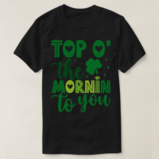 Haut du matin pour vous (Design devant)