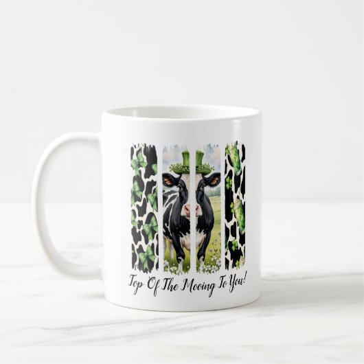Haut Du Mooing Pour Vous Mug (Gauche)