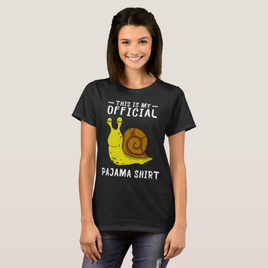 Haut du pyjama des escargots (Devant entier)