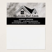 Haut du toit de l'immeuble | Realtor Business (Devant & derrière)