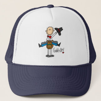 Haut étourdi ! Chiffre casquette de bâton de