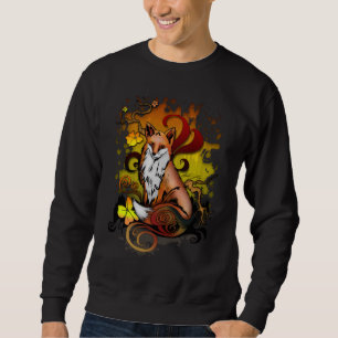 Haut Fox Woodland Sweatshirt dans une esthétique a