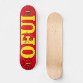HAUT JMT GHANA 7 3/4" Skateboard Deck (Recto)