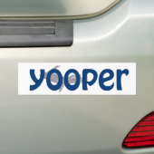 HAUT Michigan Yooper Bumper Sticker (En voiture)
