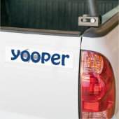 HAUT Michigan Yooper Bumper Sticker (Sur camion)