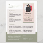 Haut-Modèle d'une feuille (Devant)