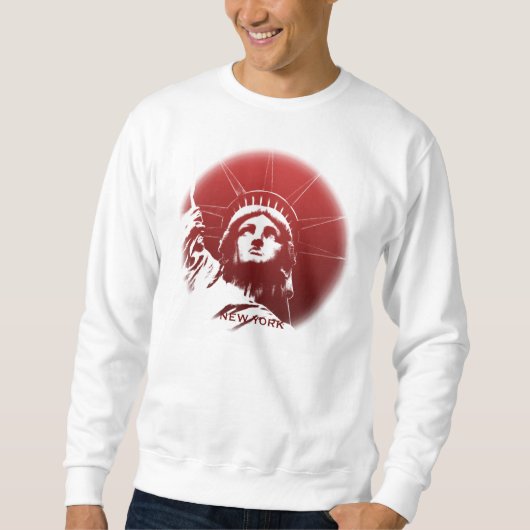 Haut New York Sweatshirt New York Statue de la Lib (Devant)