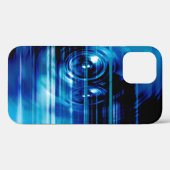 Haut-parleurs de musique bleu Coque-Mate coque iph (Verso (horizontal))