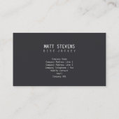 Haut-parleurs DJ Carte de visite (Dos)