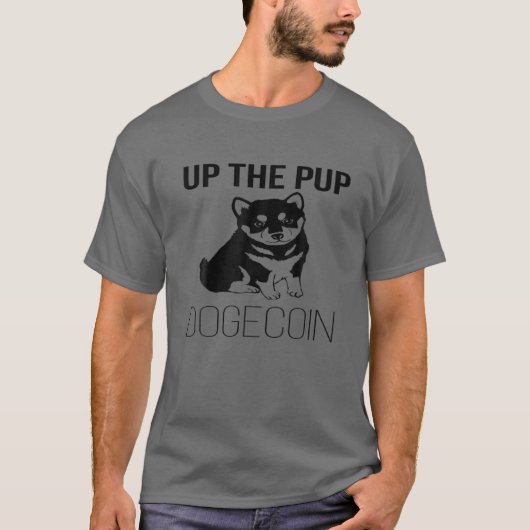 - HAUT PUP - DOGECOIN - DOGE COIN - CRYPTO CURRE (Devant)