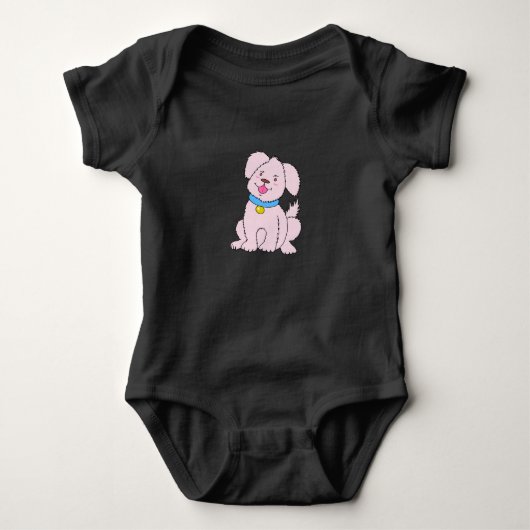 Haut Simple pour Bébé Chien de Base (Devant)