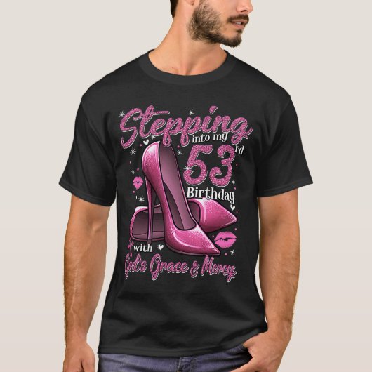 Haut talons entrant dans My 53rd Birthday 53 and F (Devant)