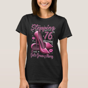 Haut talons entrant dans My 76th Birthday 76 and F