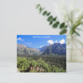 Haut Tatra Mounts, Slovaquie, Carte postale (Debout devant)