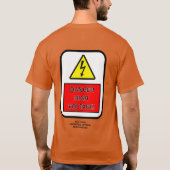 HAUT VOLTAGE ! TEE (Dos)