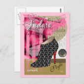 Haute Couture Briefkaart (Voorkant / Achterkant)