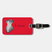 Haute Couture Corset Thunder_Cove Bagagelabel (Voorkant horizontaal)