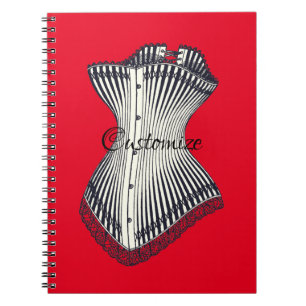 Haute Couture Corset Thunder_Cove Notitieboek