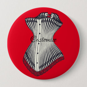 Haute Couture Corset Thunder_Cove Ronde Button 4,0 Cm