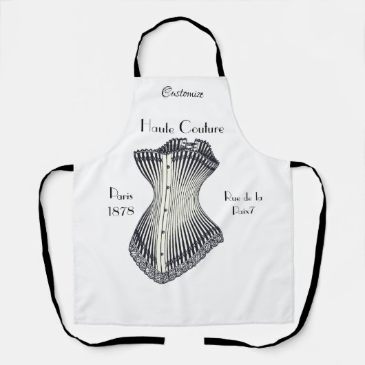 Haute Couture Corset Thunder_Cove Schort (Voorkant)