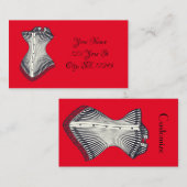 Haute Couture Corset Thunder_Cove Visitekaartje (Voorkant / Achterkant)