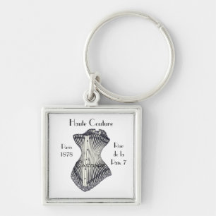 Haute Couture Corset Thunder_ CoveNapkins Sleutelhanger