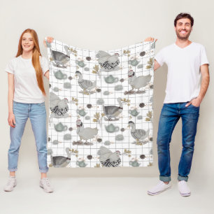 Haute Couture Kip print Baby Deken