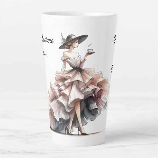 Haute Couture Latte Mug (Devant)