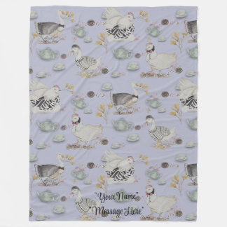 Haute Couture Print Kinderkamer Fleece Deken