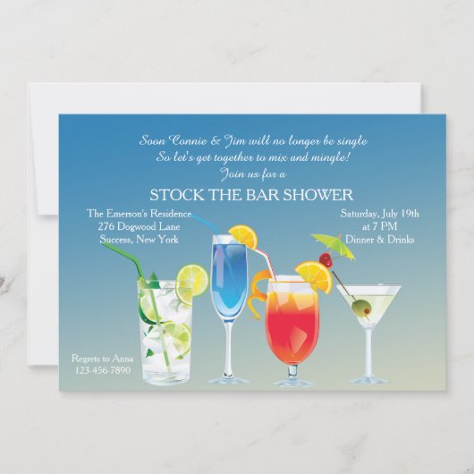 Haute Drink Uitnodiging (Voorkant)