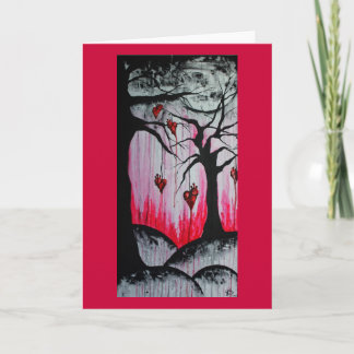 Haute - et - carte de voeux sèche d'art d'Orig