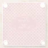 Haute Mess Funny Glazen Onderzetter (Achterkant)