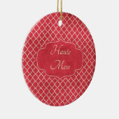 Haute Mess Funny Keramisch Ornament (Rechts)