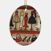 Haute Mode Keramisch Ornament (Rechts)