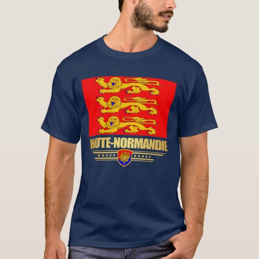 Haute-Normandie (Upper Normandy) T-shirt (Voorkant)