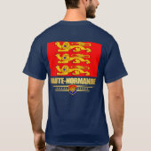 Haute-Normandie (Upper Normandy) T-shirt (Achterkant)