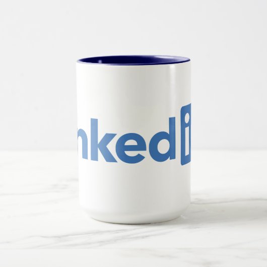 haute qualité Linked in logo Mug (Centre)