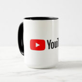 Haute qualité | Vous tube Mug (Devant gauche)