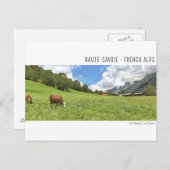 Haute-Savoie Briefkaart (Voorkant / Achterkant)